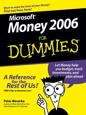 cover image of Microsoft Money 2006 For Dummies